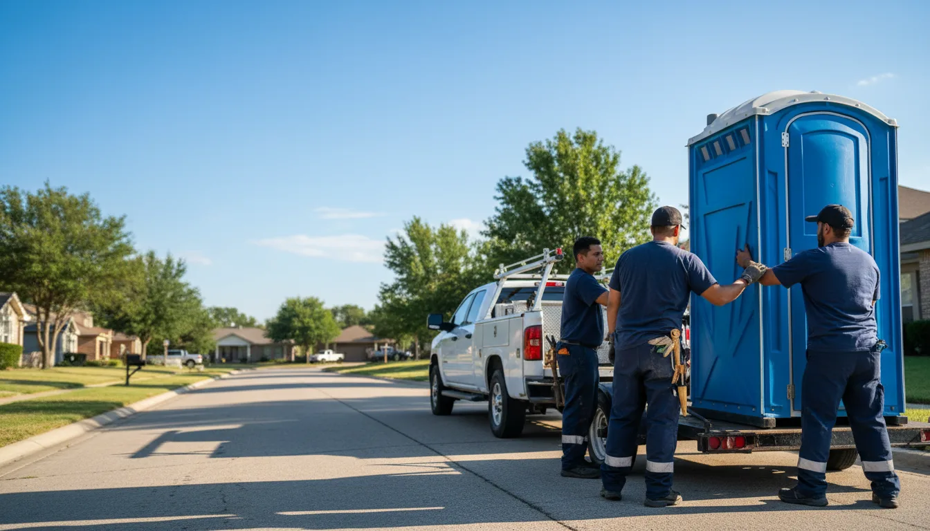 Portable Toilet Rental in Diamond City, AR near me